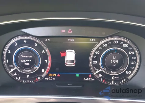 2018 Volkswagen Tiguan 2.0T Sel Premium z USA, uszkodzony, nr VIN 3VV4B7AX5JM105410